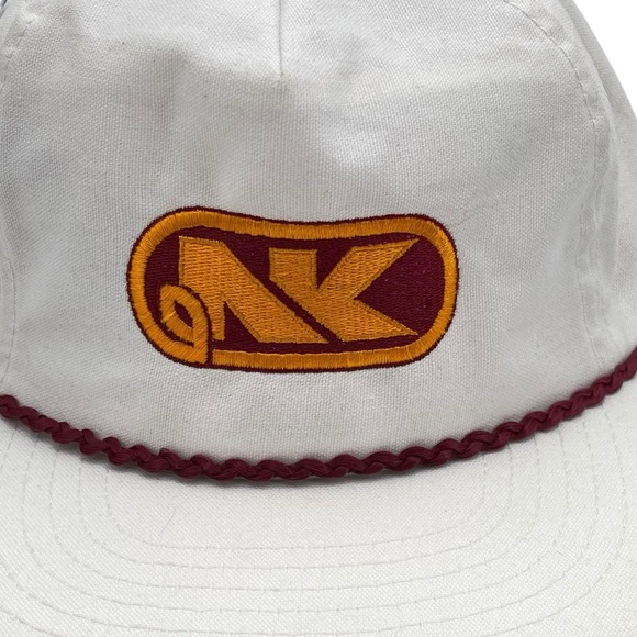 Vintage NK Northrup King Company White Strap‎ Back Trucker Hat - Picture 10 of 10